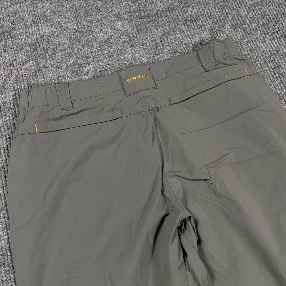 Orvis Jackson Quick Dry Pants Black Mens Size L 35x30 Hiking Outdoors Camp - Picture 8 of 10